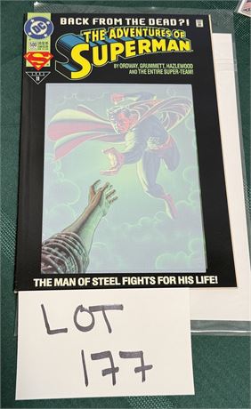 The Adventures Of Superman: Back From The Dead?! DC Comics 1993