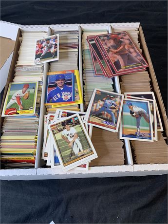 Baseball Cards From 1980s and 1990s Upper Deck Topps Donruss