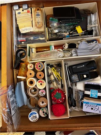 Sewing "Junk Drawer" Contents