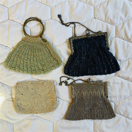 Antique Beaded Purses Bundle