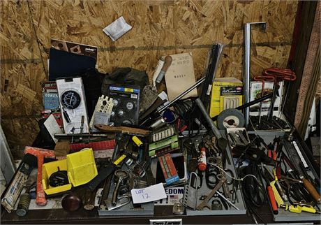 Tool Cleanout- Hand Tools, Hardware, Tool Accessories & More