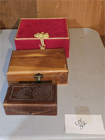 Mixed Size Jewelry Boxes