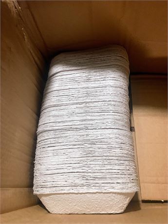 Case of EarthChoice Molded Fiber To Go Food Trays (Model M633524Y)