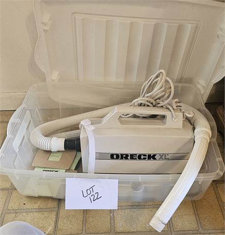 Oreck XL Sweeper