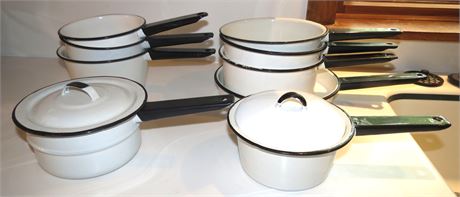 Enamelware Pots & Pans