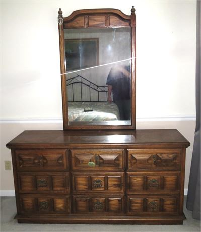 American Dresser with Mirror