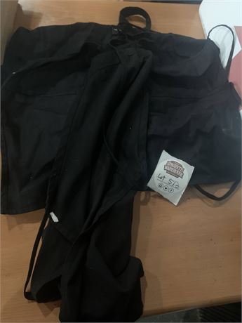 Black Industrial Kitchen Apron Lot