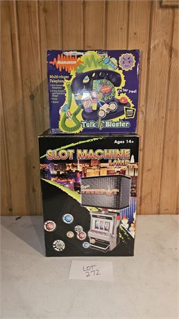 Slot Machine & Nickelodeon Talk Basket