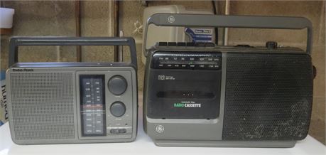 GE Cassette Radio, Radio Shack Radio