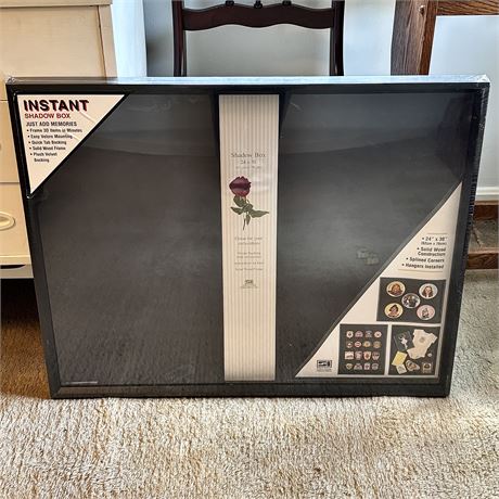 New Shadow Box Display Frame - 30 x 24”