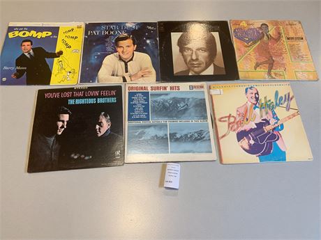 Pat Boone, The Righteous Brothers, Barry Mann, Bill Haley & His Comets Albums