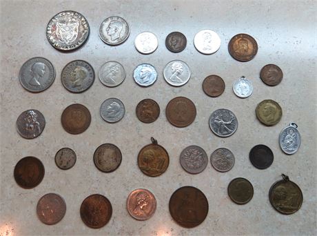 Foreign Coins, Tokens