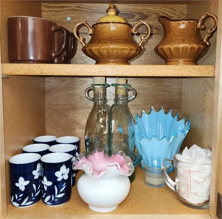 Fenton, Mugs, Etc