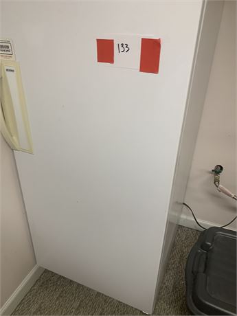 White Kenmore Upright Freezer