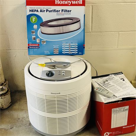 Honeywell Air Purifier and New Filter