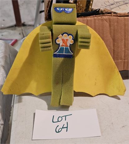 Vintage 1970's "Nerfman" Flying Hero Figure Parker Brothers