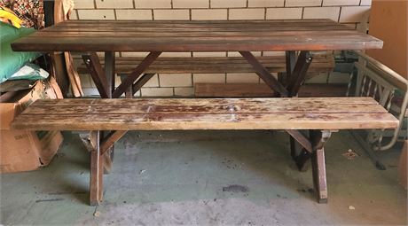 Picnic Table & Benches