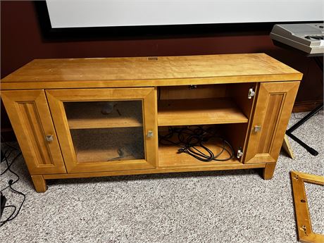 Wood Entertainment Center