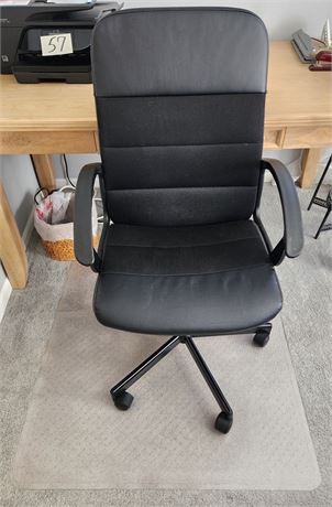 Office Chair & Floor Mat