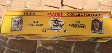 1990 SCORE Baseball Collector Baseball Card Set