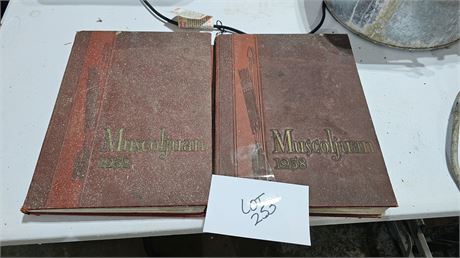 1958 Muskingum College Yearbooks