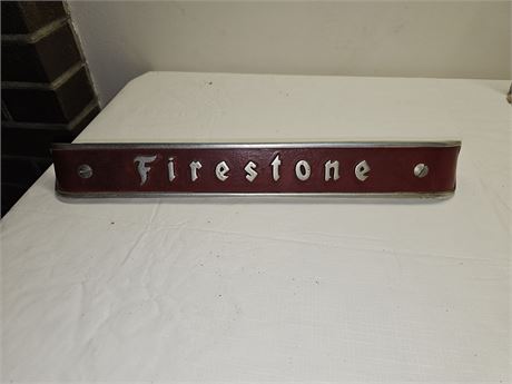 Vintage Firestone Metal Mount