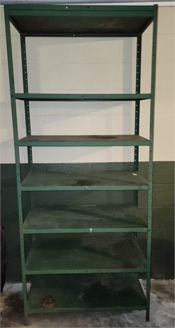 Large Metal Shelving Unit