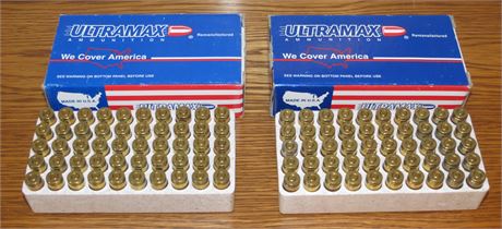 Ultramax 9mm Ammunition (2 Boxes)