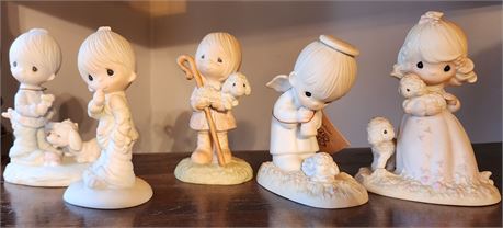 Precious Moments Figures Lot 4