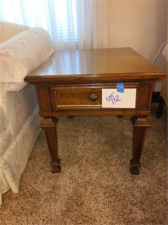 Drexel Wood Livingroom Side Table