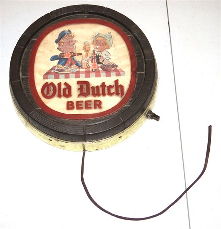 Old Dutch Beer Sign
