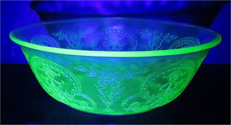 Uranium Glass Bowl