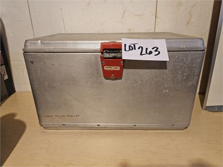 Vintage Hamilton Metal Cooler