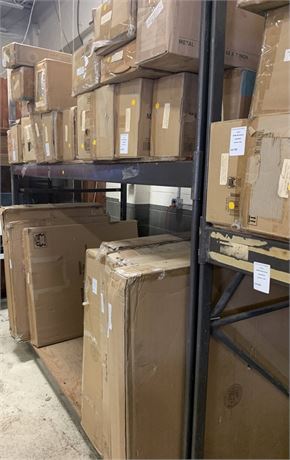 Pallet Racking/Shelving 3 Sections (Shelving ONLY) 98 x 48 x 96