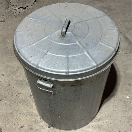 30-Gal. Sheet Metal Trash Can