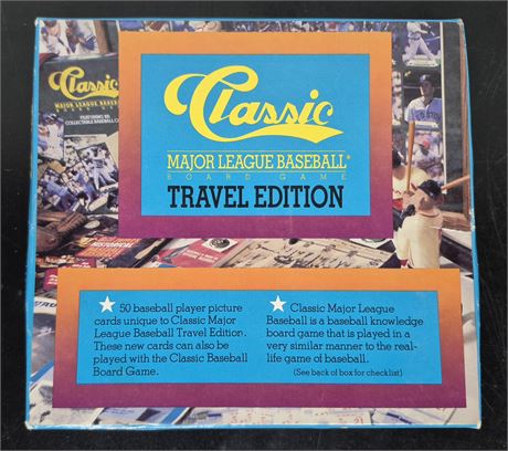 Classic MLB Travel Baseball Game