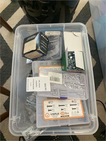 Misc Hardware In Tote