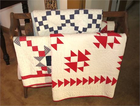 Quilt Rack, Small Quilts