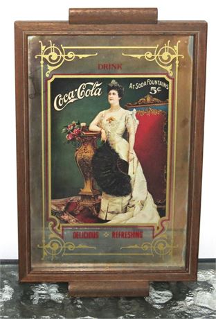 Coca Cola Mirrored Tray