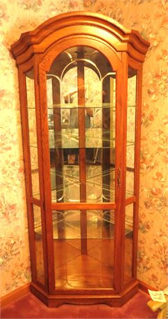 Corner Curio Cabinet