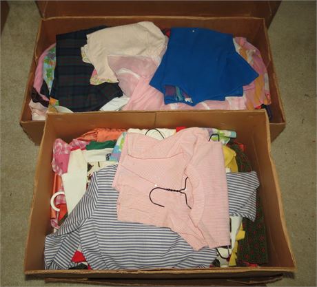 Vintage Children's or Doll Clothing Cleanout