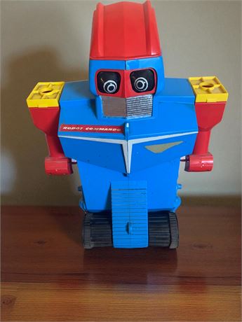1960s  Robot Commando Battery Operated Toy By Ideal Toy Company
