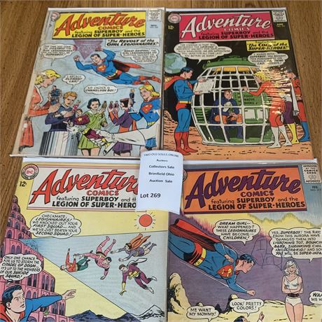 Adventure Comic Series Book Lot