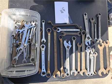 Open End Wrench Lot