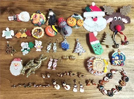 Holiday Costume Jewelry