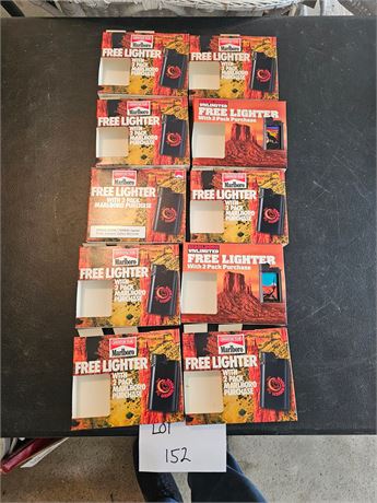 Marlboro Old Store Stock Lighter Lot x10