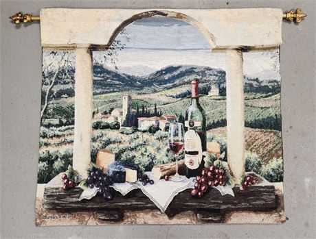 Wine Tapestry