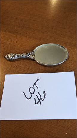 800 Sterling Silver Mirror 1.282 OZT