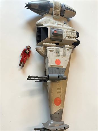 1984 Kenner Star Wars B-Wing Fighter W/Pilot (Return of the Jedi)