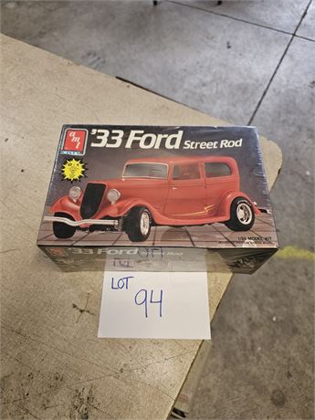 33 Ford Street Rod Model Car Made By AMT ERTL